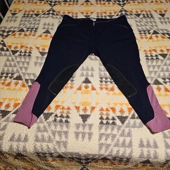 DOVER SADDELRY Lined Equestrian Breeches Size 40 - Picture 3 of 6